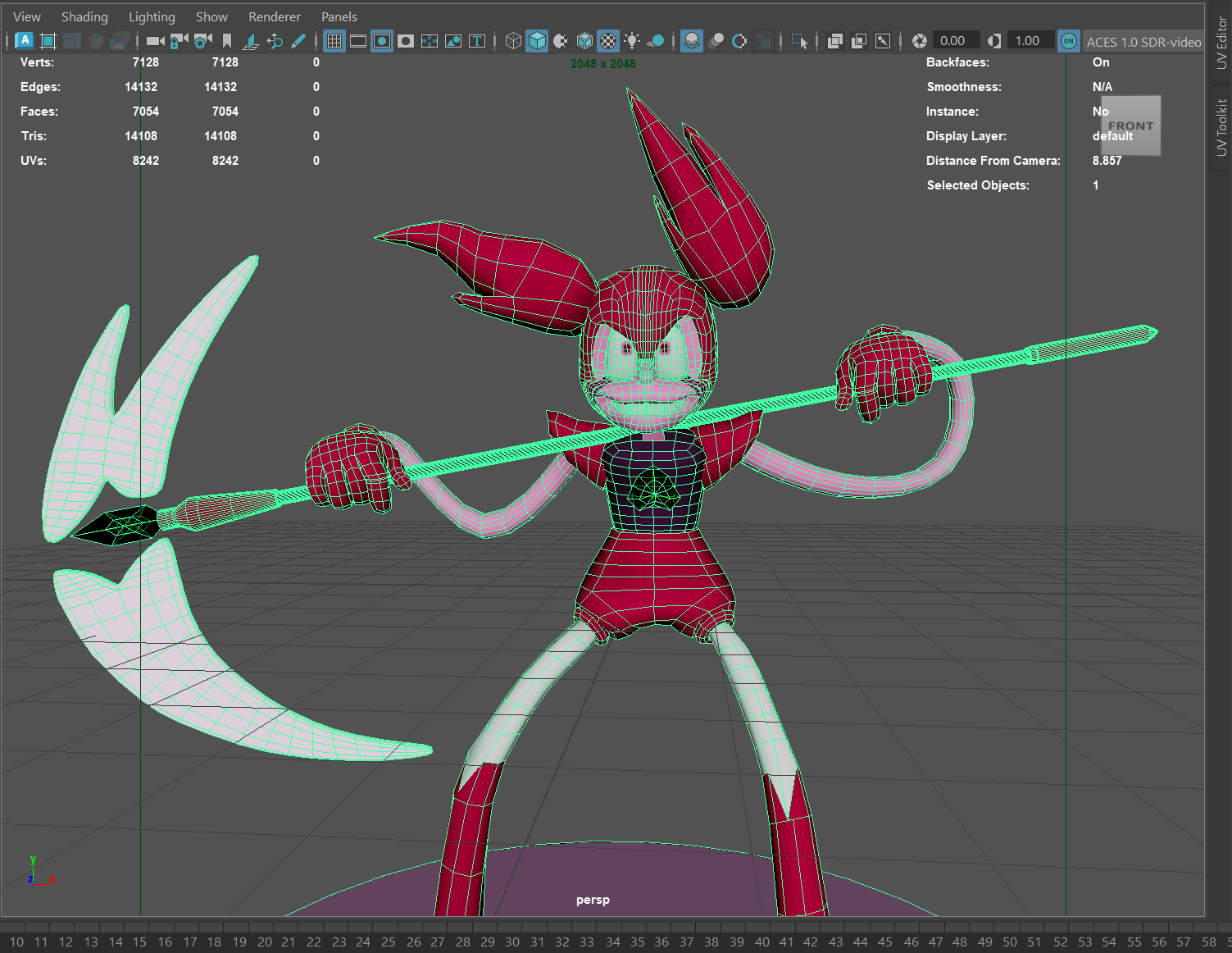Spinel Maya Rigging